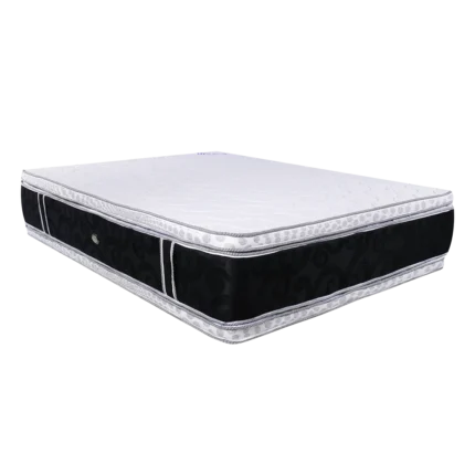 Colchón Duraflex Pillow-Top doble cara con diseño elegante y ergonómico.