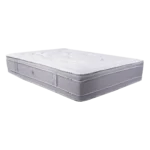 Colchón Duraflex Euro-Top en vista lateral, mostrando su diseño ergonómico y acolchado de alta calidad.