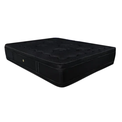 Vista completa del colchón Duraflex Col Euro-Top en color negro.