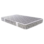 Colchón semianatómico Duraflex en vista superior mostrando diseño acolchado con patrones elegantes.