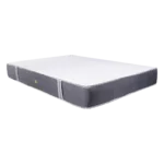 Vista en ángulo del colchón Ortopédico Sun mostrando su perfil y estructura completa.