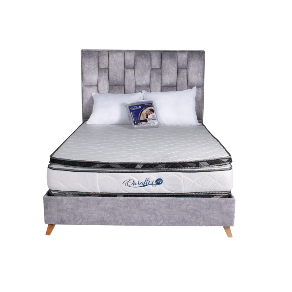 combo Premium Natural Dream armado en habitación decorada